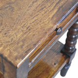 Spindle One Drawer Side Table