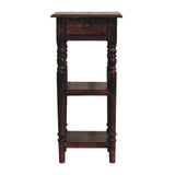 Tall Turned Leg Side Table