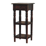 Tall Turned Leg Side Table