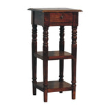 Tall Turned Leg Side Table