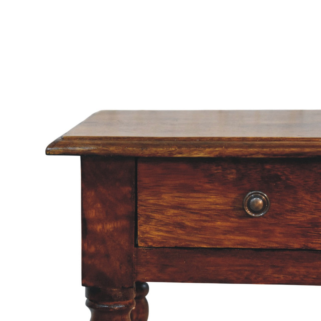 Tall Turned Leg Side Table