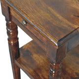 Tall Turned Leg Side Table