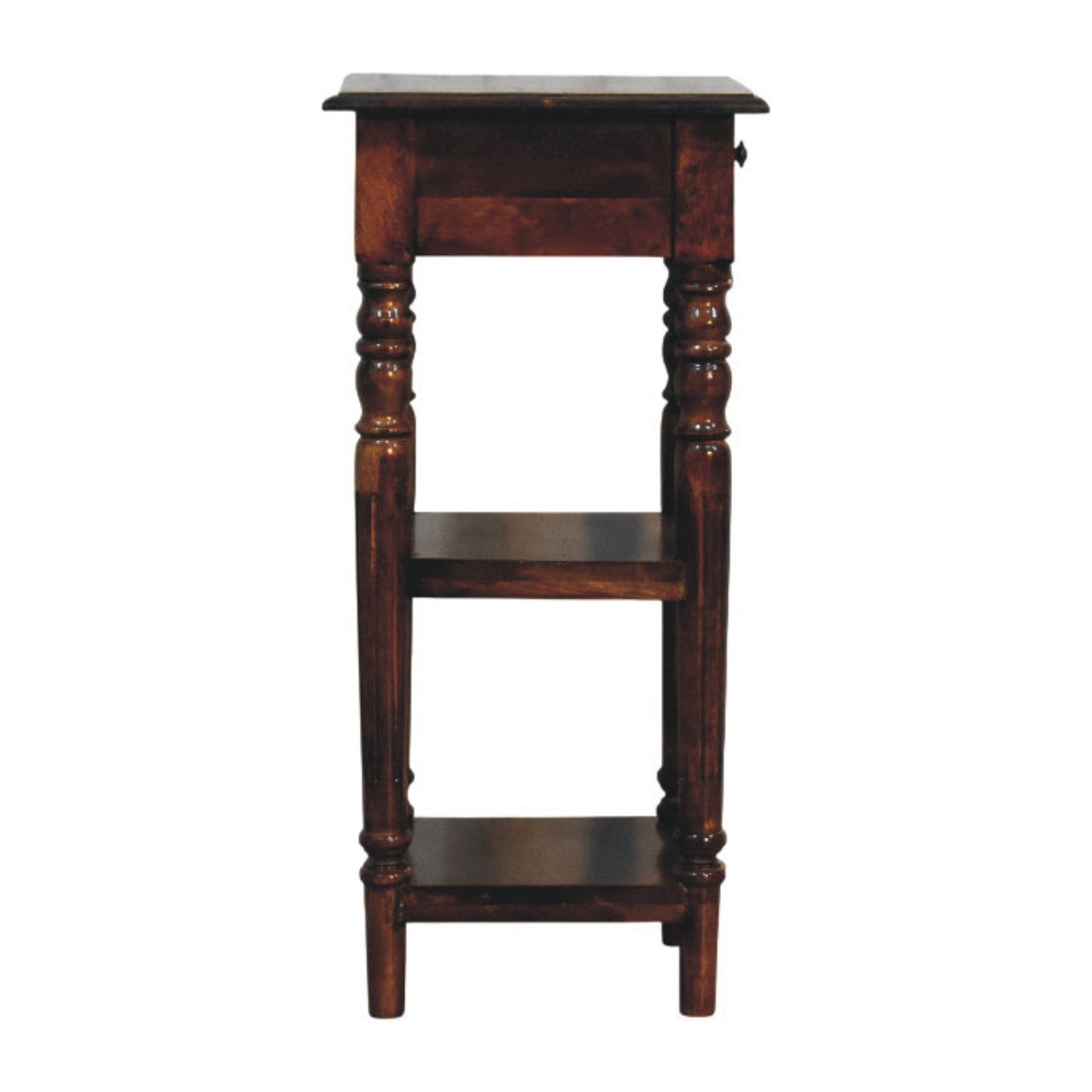 Tall Turned Leg Side Table