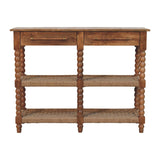 Spindle Woven Console