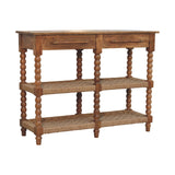 Spindle Woven Console
