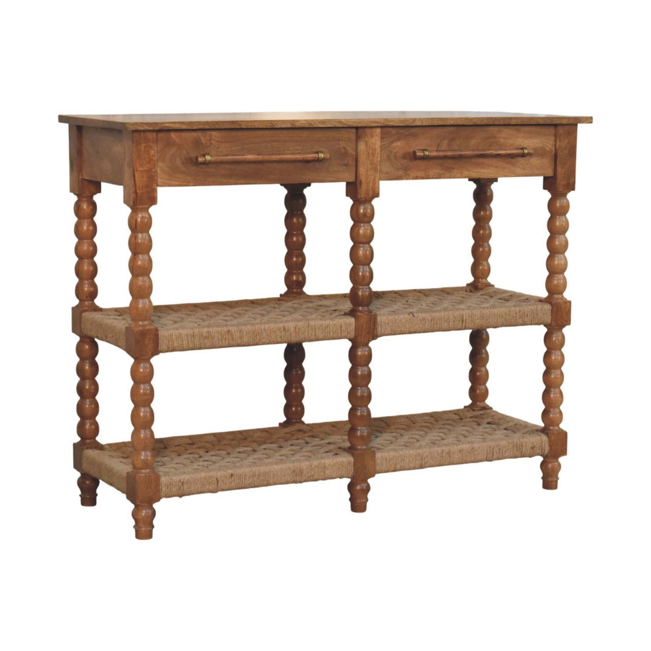 Spindle Woven Console