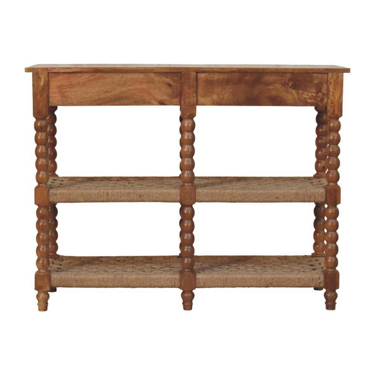 Spindle Woven Console