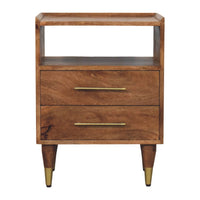Valenza Brass Accent Bedside