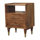 Valenza Brass Accent Bedside