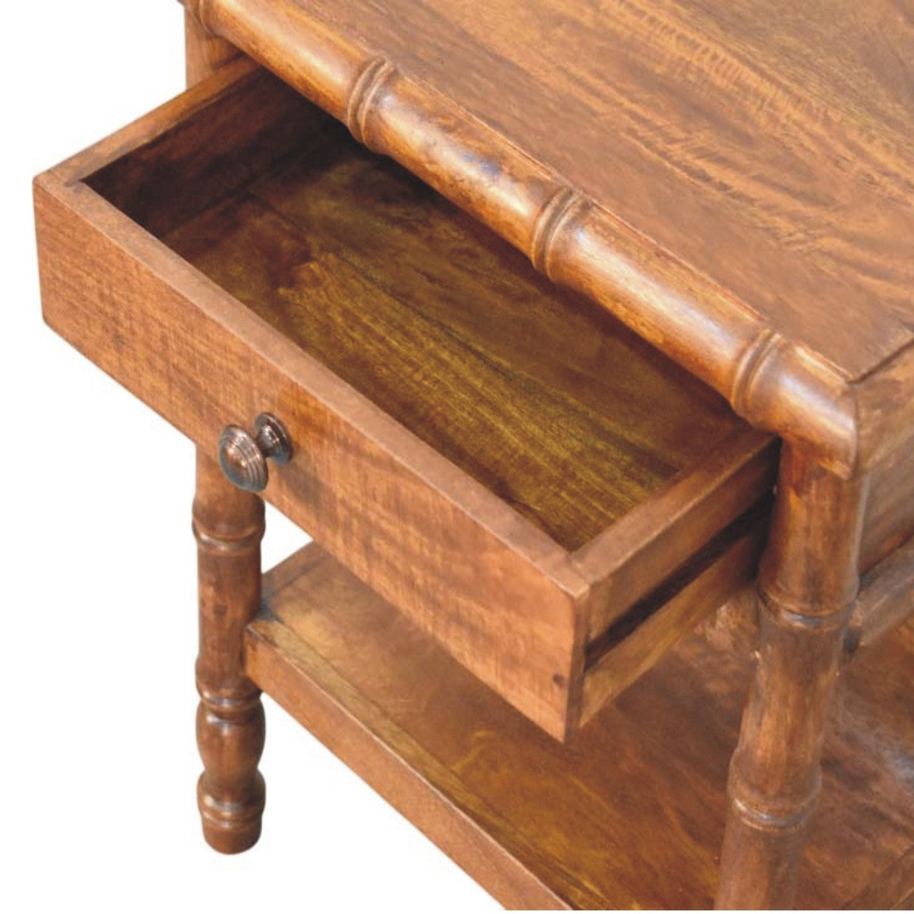 Bamboo Heritage Bedside Table