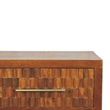 Cadiz Carved Shoe Bench