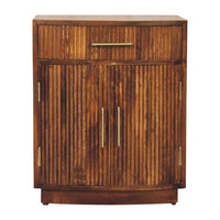 Milan Fluted Bedside Cabinet