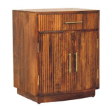 Milan Fluted Bedside Cabinet