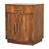 Milan Fluted Bedside Cabinet