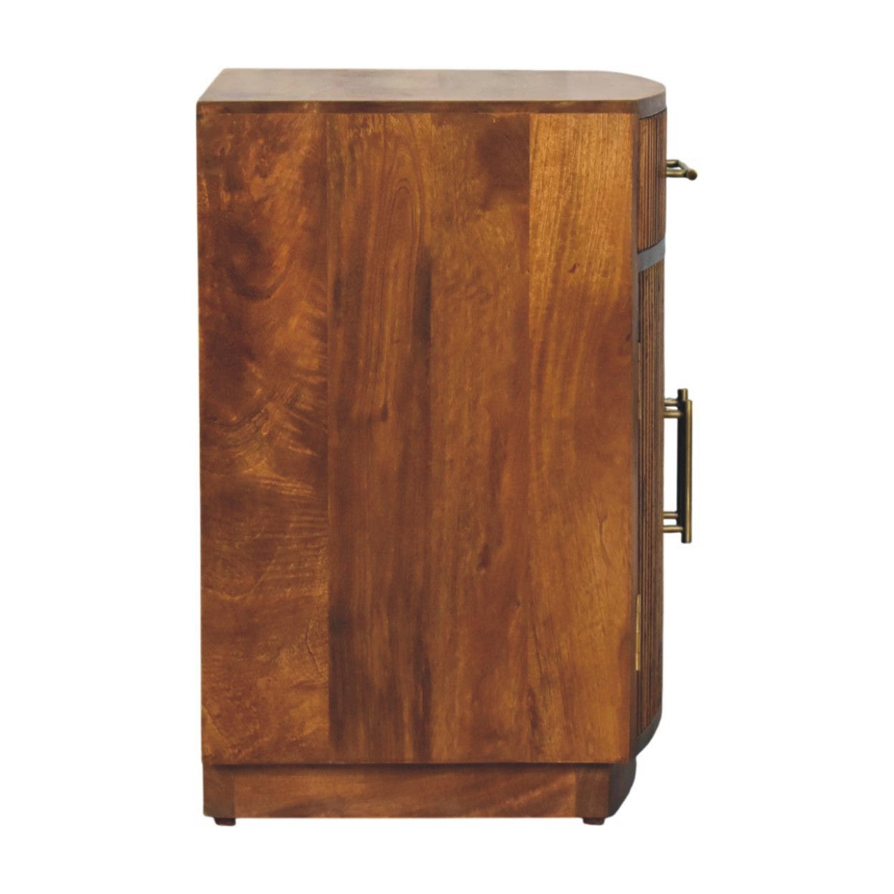 Milan Fluted Bedside Cabinet