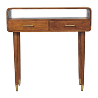 Valenza Curved Console Table