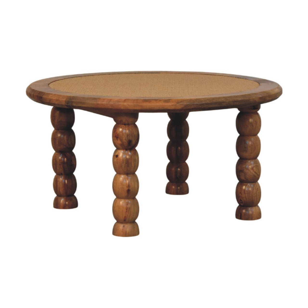 Spindle Rattan Coffee Table