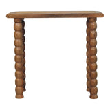 Spindle Rattan Console Table