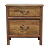 Classic Two Drawer Bedside