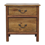 Classic Two Drawer Bedside