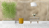Floral Bone Inlay Media Unit