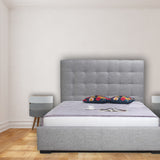 3 Drawer Grey Paint Bedside