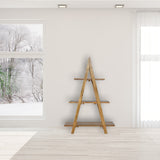 Ladder Style Open Display Unit Chest of Drawers | Oak Mango Wood