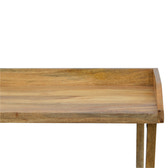 Butler Writing Desk | Oak Solid Mango Wood