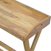Butler Writing Desk | Oak Solid Mango Wood