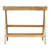 Butler Writing Desk | Oak Solid Mango Wood