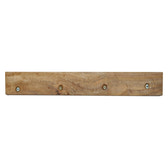 Solid Wood Wall Mounted Bedside Table | Oak-Ish Mango Wood Wall-Mounted