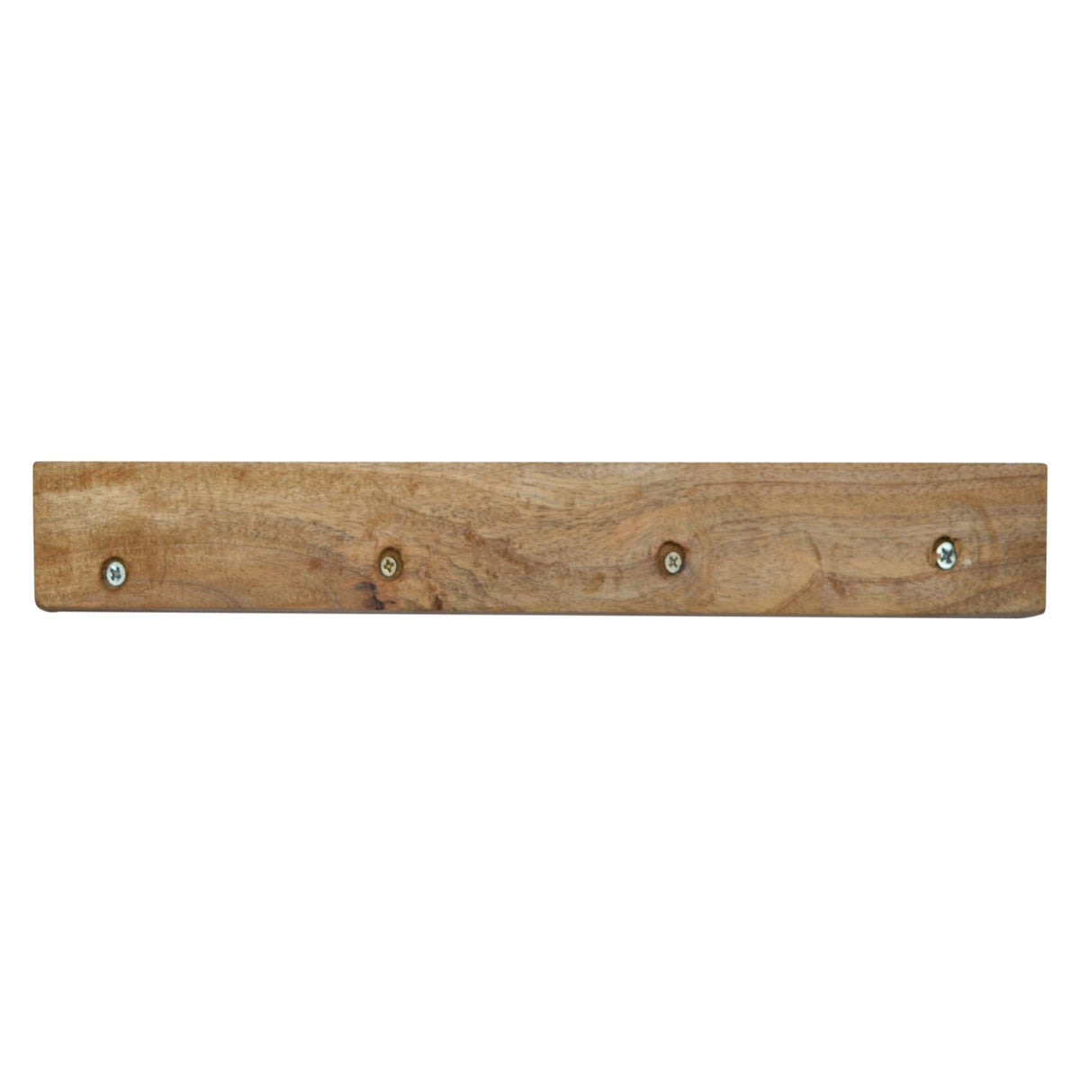 Solid Wood Wall Mounted Bedside Table | Oak-Ish Mango Wood Wall-Mounted