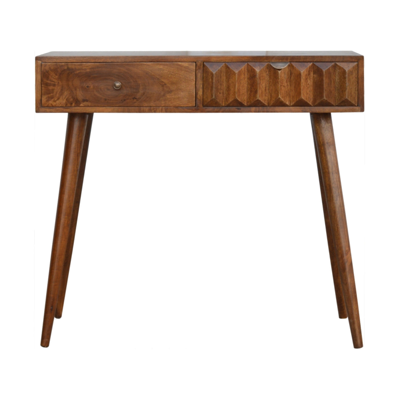Chestnut Prism Chest of Drawers