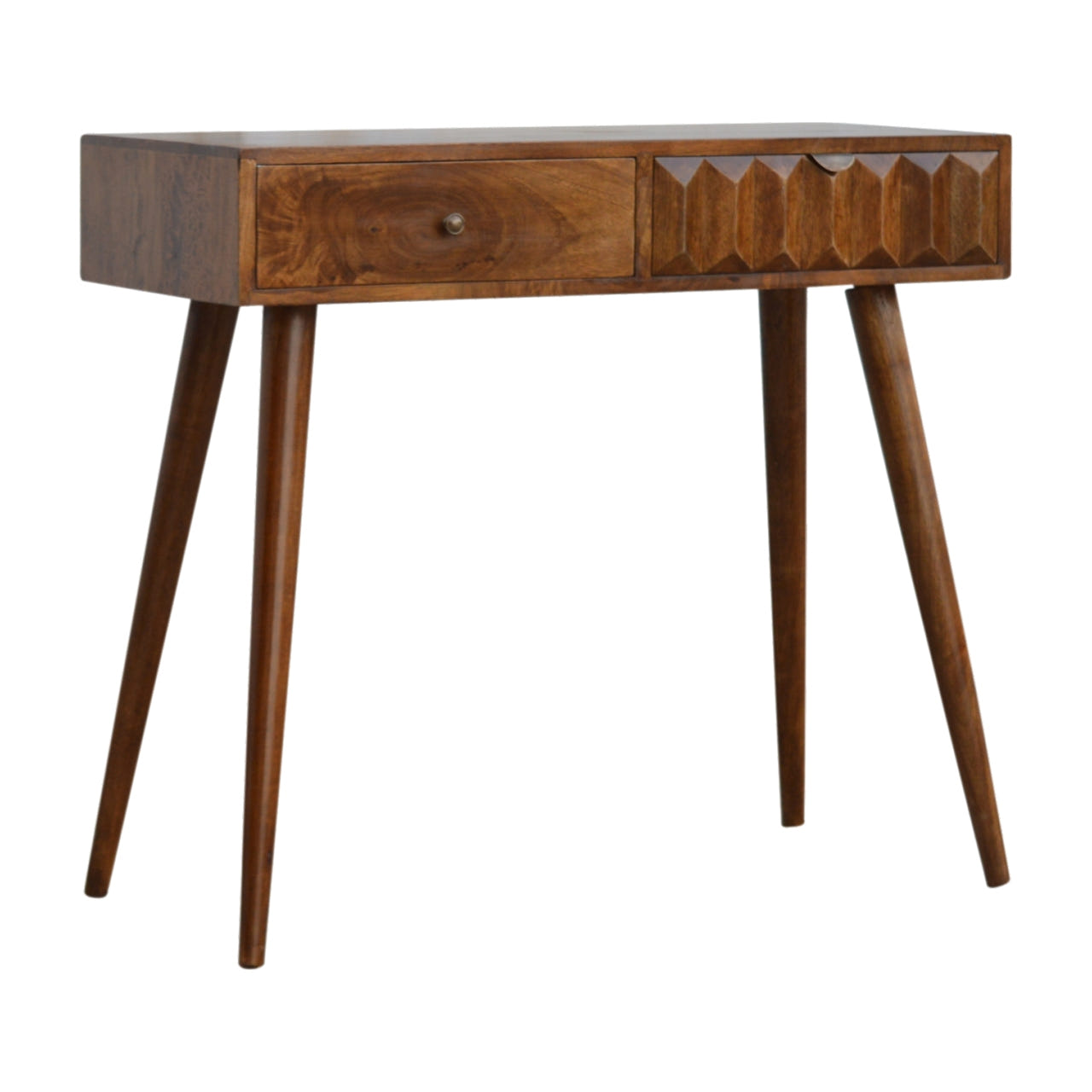Chestnut Prism Chest of Drawers