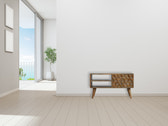 Cube Carved Media Unit