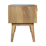 Oak-ish Diamond Bench | Hand-Carved