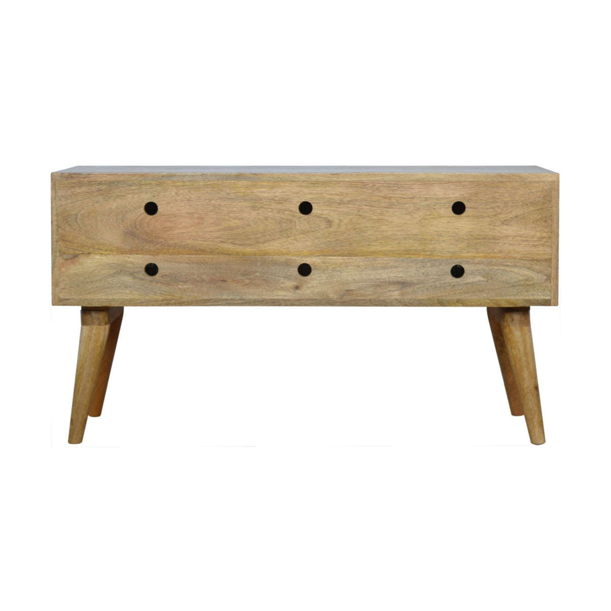 Oak-ish Diamond Bench | Hand-Carved