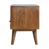 Chestnut Pineapple Carve Media Unit
