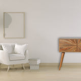 Sunrise Patterned Console Table