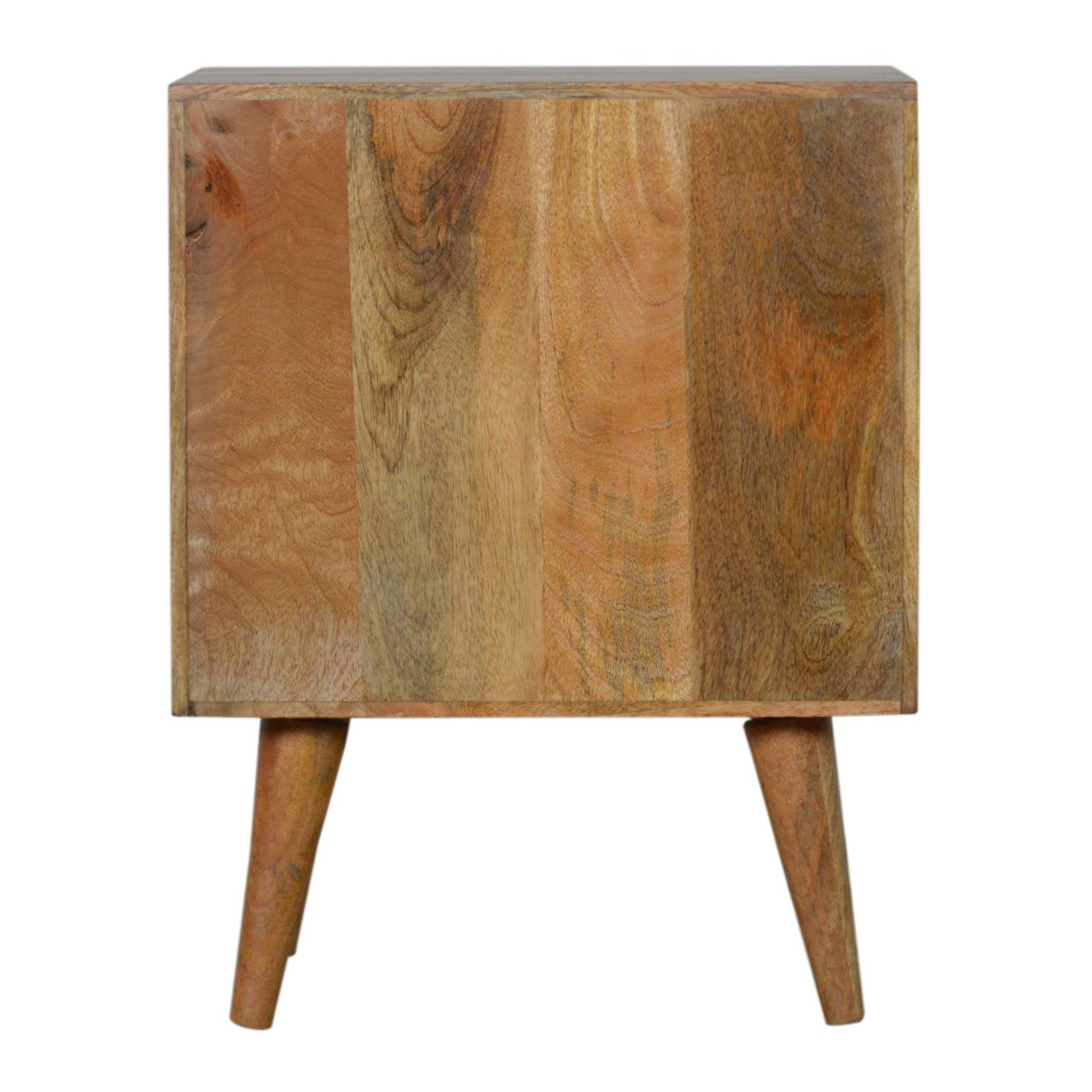 Sunrise Door Bedside Table | Oak Solid Mango Wood