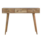 Patchwork Console Table | Oak-Ish Solid Mango Wood