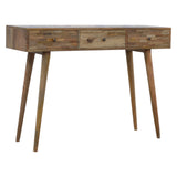 Patchwork Console Table | Oak-Ish Solid Mango Wood