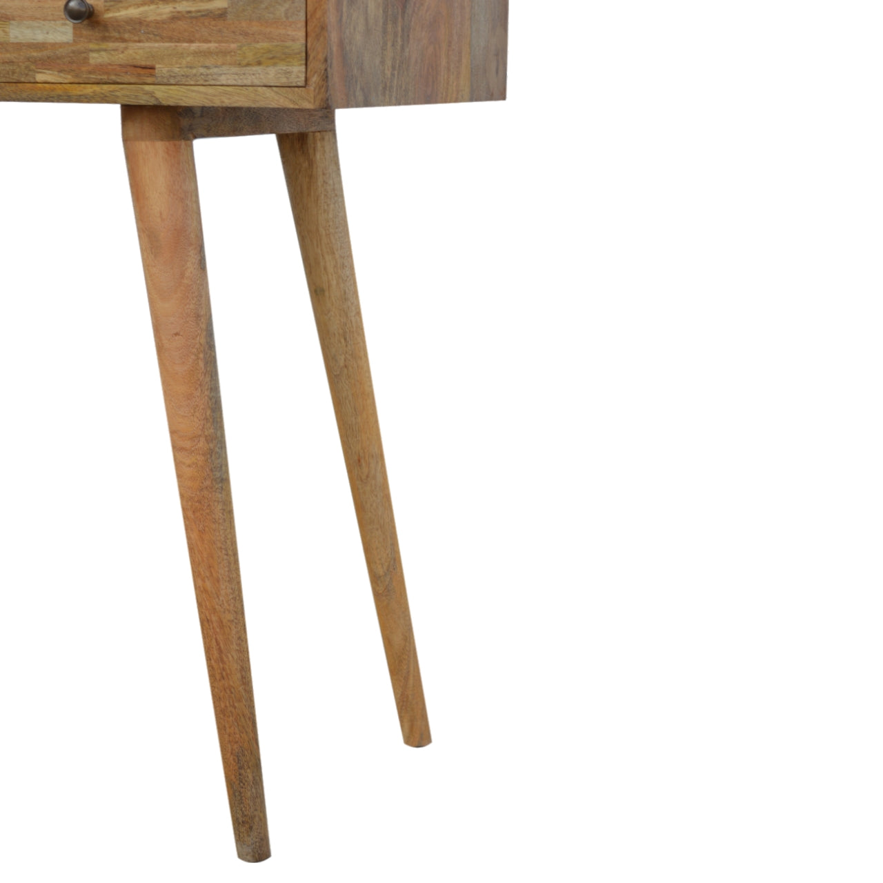 Patchwork Console Table | Oak-Ish Solid Mango Wood