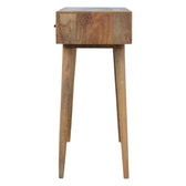 Patchwork Console Table | Oak-Ish Solid Mango Wood