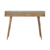 Patchwork Console Table | Oak-Ish Solid Mango Wood
