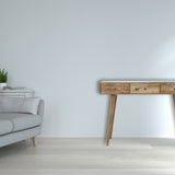 Patchwork Console Table | Oak-Ish Solid Mango Wood