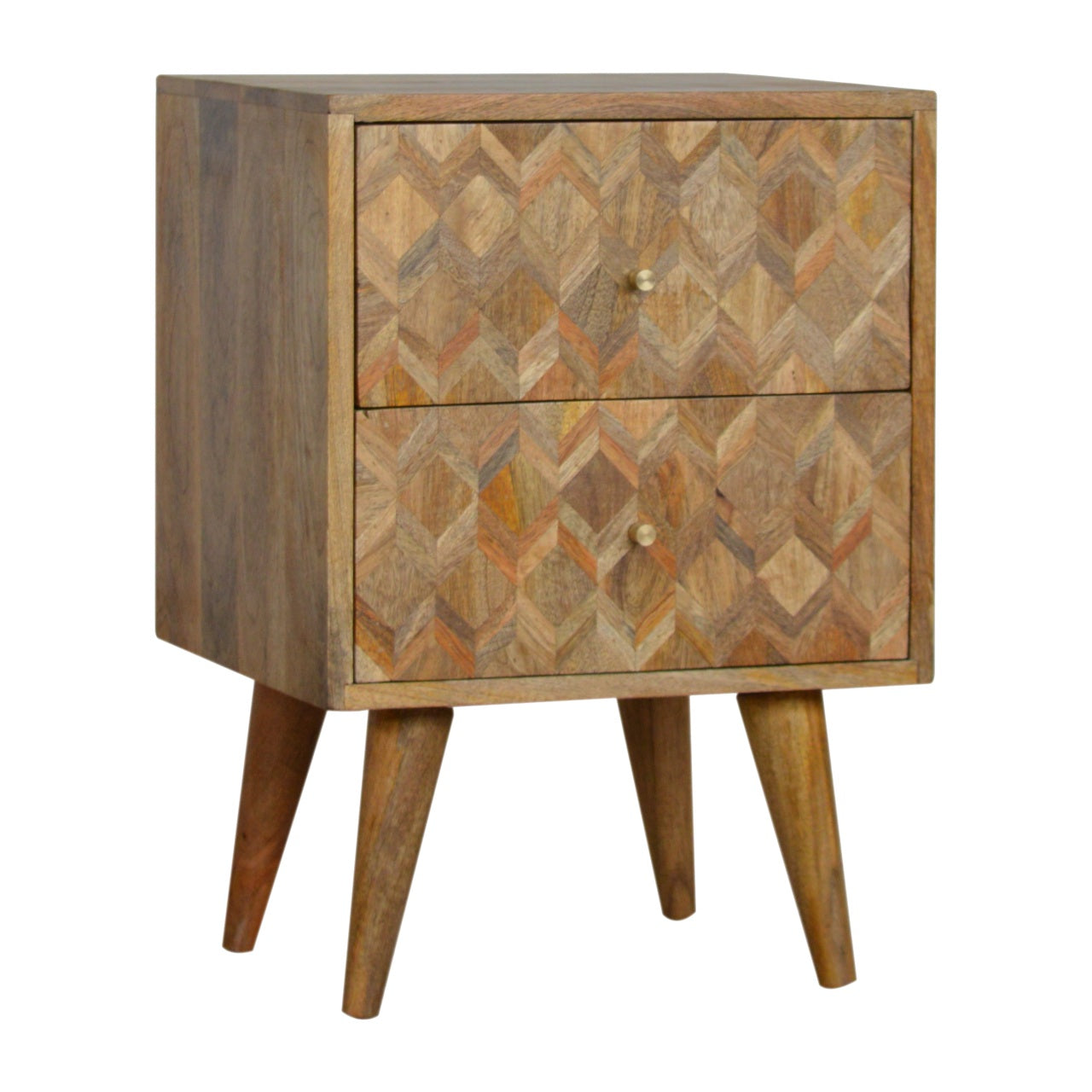 Assorted Oak-ish Bedside Table