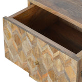 Assorted Oak-ish Bedside Table