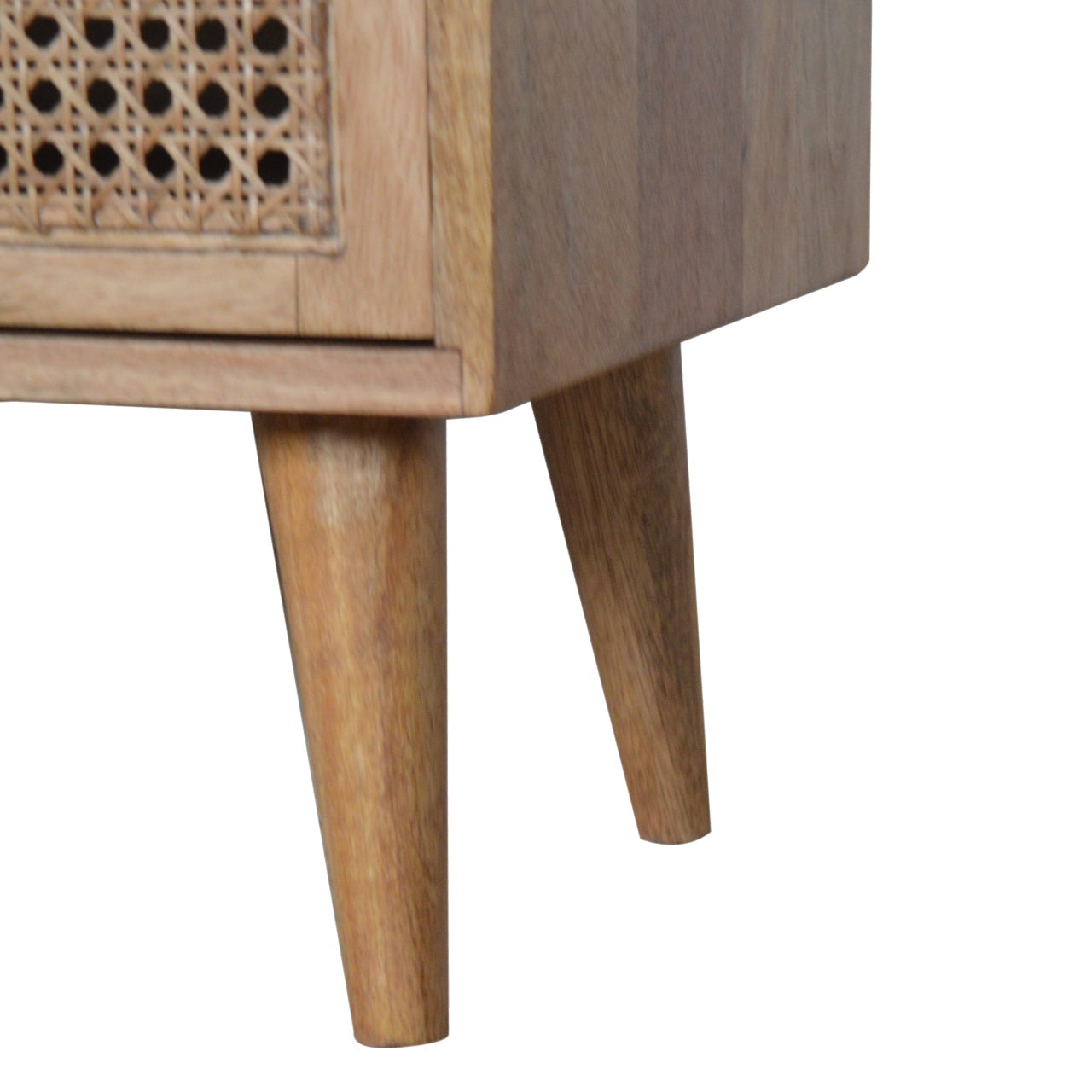 Larrisa TV Media Unit | Oak Solid Mango Wood
