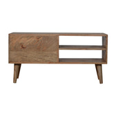 Larrisa TV Media Unit | Oak Solid Mango Wood